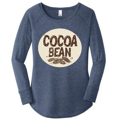 Nice Chocolate Bean For Cocoa Lovers Women's Perfect Tri Tunic Long Sleeve Shirt