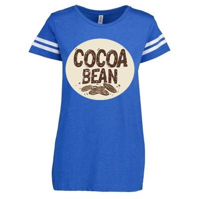 Nice Chocolate Bean For Cocoa Lovers Enza Ladies Jersey Football T-Shirt