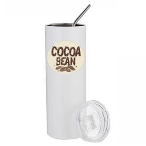 Nice Chocolate Bean For Cocoa Lovers Stainless Steel Tumbler