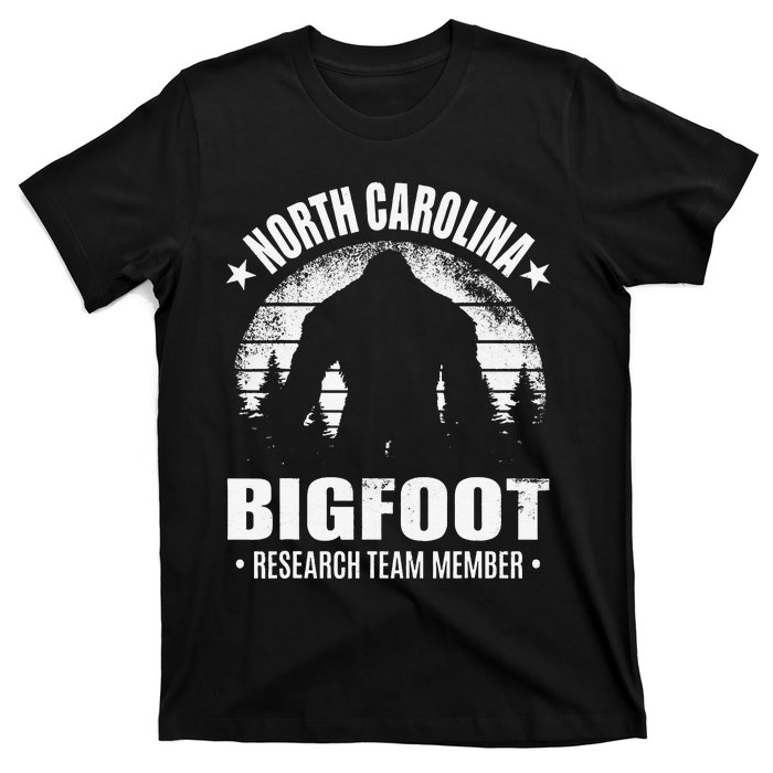 North Carolina Bigfoot Research Team Member Sasquatch Sunset T-Shirt