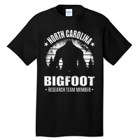 North Carolina Bigfoot Research Team Member Sasquatch Sunset Tall T-Shirt