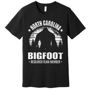 North Carolina Bigfoot Research Team Member Sasquatch Sunset Premium T-Shirt