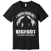 North Carolina Bigfoot Research Team Member Sasquatch Sunset Premium T-Shirt