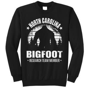 North Carolina Bigfoot Research Team Member Sasquatch Sunset Tall Sweatshirt