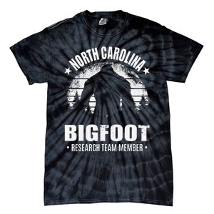 North Carolina Bigfoot Research Team Member Sasquatch Sunset Tie-Dye T-Shirt