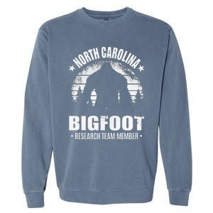 North Carolina Bigfoot Research Team Member Sasquatch Sunset Garment-Dyed Sweatshirt