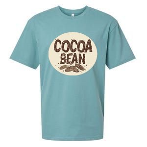 Nice Chocolate Bean For Cocoa Lovers Sueded Cloud Jersey T-Shirt