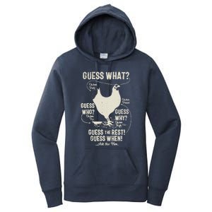 New! Chicken Butt Guess Why? Chicken Thigh Guess Who Poo Women's Pullover Hoodie