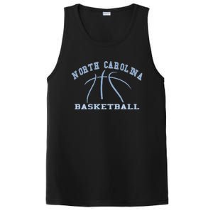 North Carolina Basketball Camp Fan Hoops Graphic NC Gear PosiCharge Competitor Tank