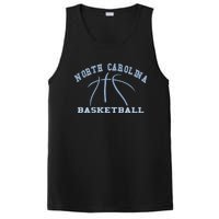 North Carolina Basketball Camp Fan Hoops Graphic NC Gear PosiCharge Competitor Tank