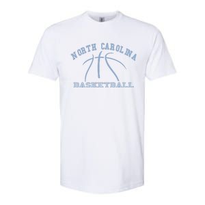 North Carolina Basketball Camp Fan Hoops Graphic NC Gear Softstyle CVC T-Shirt