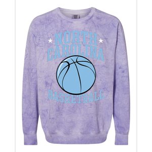 North Carolina Basketball Camp Fan Hoop funny player Colorblast Crewneck Sweatshirt