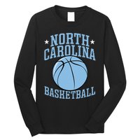 North Carolina Basketball Camp Fan Hoop funny player Long Sleeve Shirt