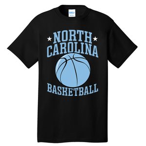 North Carolina Basketball Camp Fan Hoop funny player Tall T-Shirt