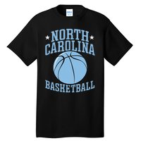 North Carolina Basketball Camp Fan Hoop funny player Tall T-Shirt