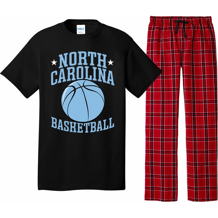 North Carolina Basketball Camp Fan Hoop funny player Pajama Set