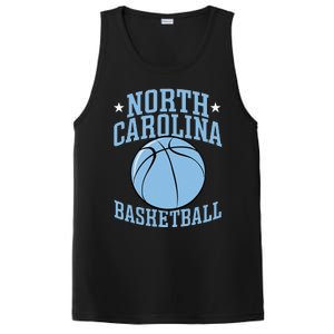 North Carolina Basketball Camp Fan Hoop funny player PosiCharge Competitor Tank