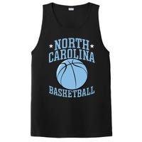 North Carolina Basketball Camp Fan Hoop funny player PosiCharge Competitor Tank