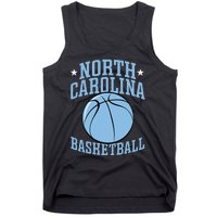 North Carolina Basketball Camp Fan Hoop funny player Tank Top