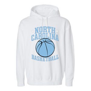 North Carolina Basketball Camp Fan Hoop funny player Garment-Dyed Fleece Hoodie