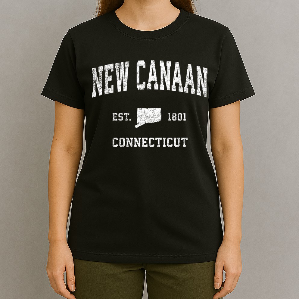 New Canaan Connecticut Ct Vintage Sports T-Shirt
