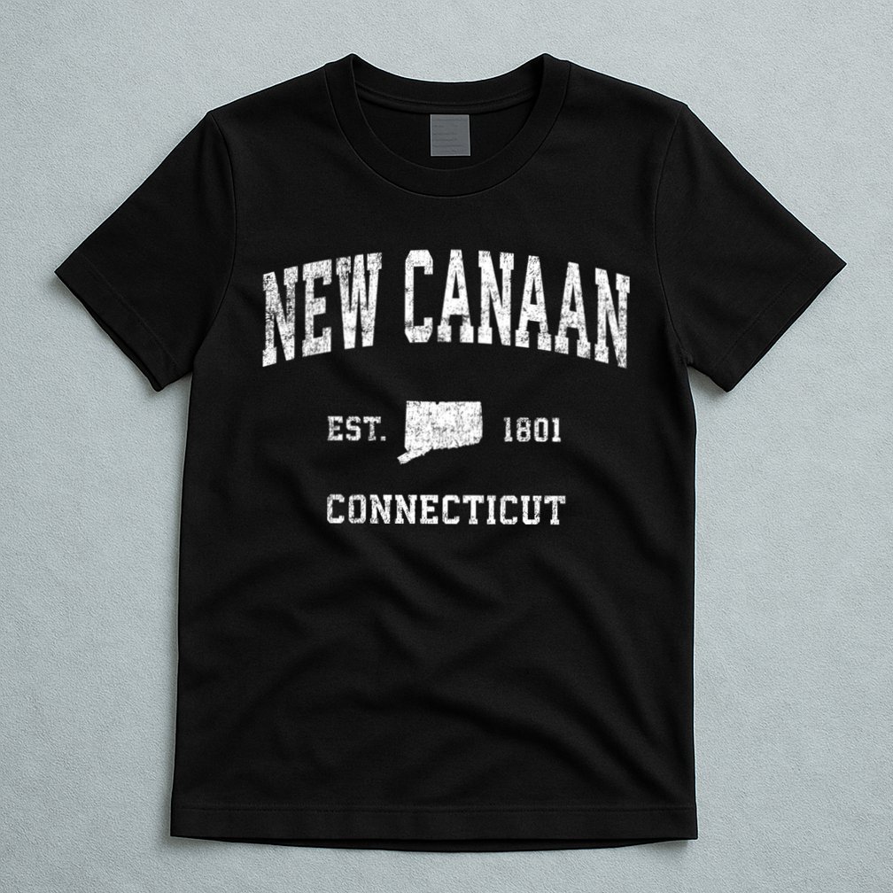 New Canaan Connecticut Ct Vintage Sports T-Shirt