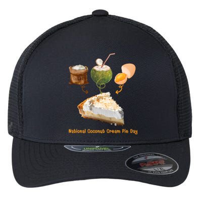 National Coconut Cream Pie Day 8th On May Coconut Milk Sugar Meaningful Gift Flexfit Unipanel Trucker Cap