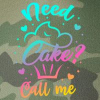 Need Cupcake? Call Me Funny Cupcake Maker Baking Chef Meaningful Gift Legacy Tie Dye Trucker Hat