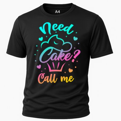 Need Cupcake? Call Me Funny Cupcake Maker Baking Chef Meaningful Gift Performance Shirt