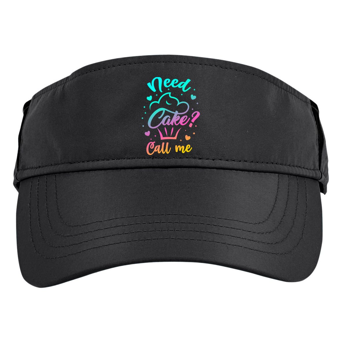 Need Cupcake? Call Me Funny Cupcake Maker Baking Chef Meaningful Gift Adult Drive Performance Visor