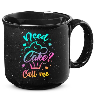 Need Cupcake? Call Me Funny Cupcake Maker Baking Chef Meaningful Gift 15oz Campfire Ceramic Mug