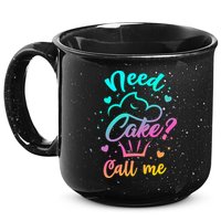 Need Cupcake? Call Me Funny Cupcake Maker Baking Chef Meaningful Gift 15oz Campfire Ceramic Mug