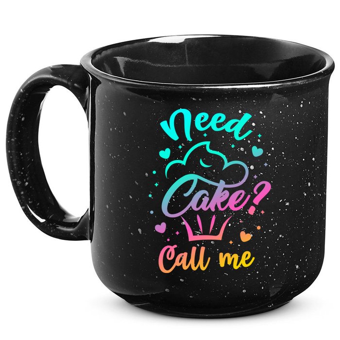 Need Cupcake? Call Me Funny Cupcake Maker Baking Chef Meaningful Gift 15oz Campfire Ceramic Mug