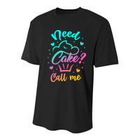 Need Cupcake? Call Me Funny Cupcake Maker Baking Chef Meaningful Gift Youth Performance Sprint T-Shirt