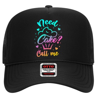 Need Cupcake? Call Me Funny Cupcake Maker Baking Chef Meaningful Gift Trucker Hat