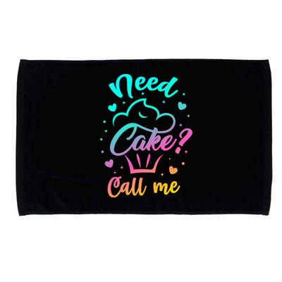 Need Cupcake? Call Me Funny Cupcake Maker Baking Chef Meaningful Gift Microfiber Hand Towel