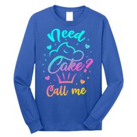 Need Cupcake? Call Me Funny Cupcake Maker Baking Chef Meaningful Gift Long Sleeve Shirt