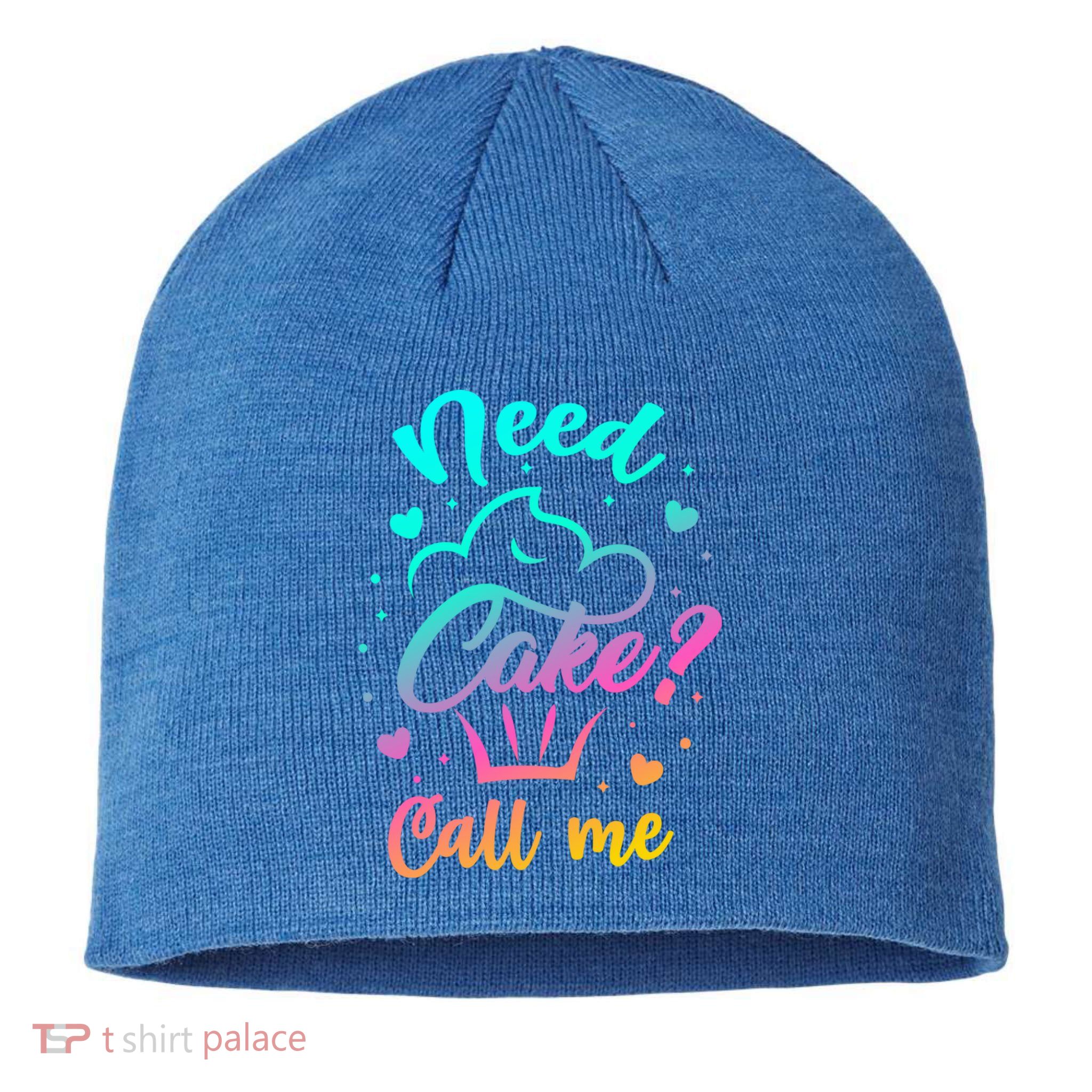 Need Cupcake? Call Me Funny Cupcake Maker Baking Chef Meaningful Gift Sustainable Beanie