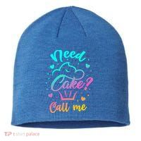 Need Cupcake? Call Me Funny Cupcake Maker Baking Chef Meaningful Gift Sustainable Beanie