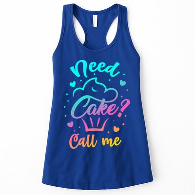 Need Cupcake? Call Me Funny Cupcake Maker Baking Chef Meaningful Gift Womens Tank Top