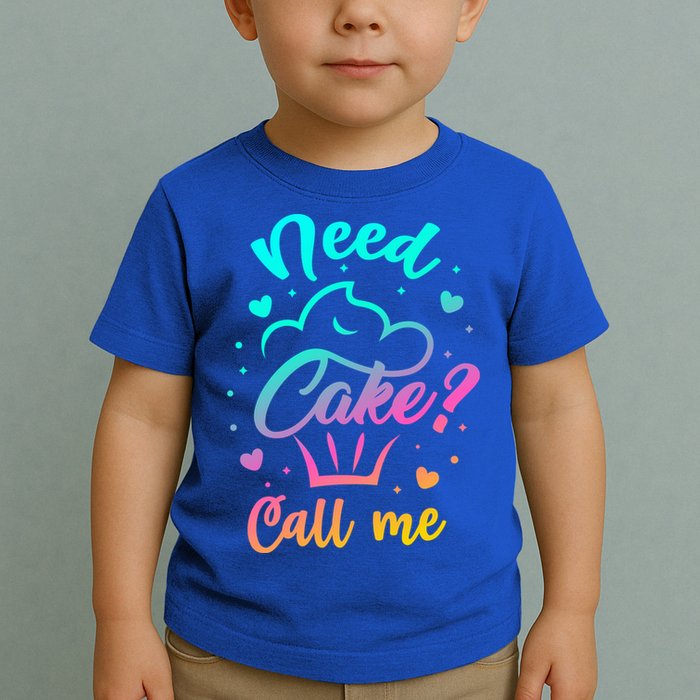Need Cupcake? Call Me Funny Cupcake Maker Baking Chef Meaningful Gift Toddler T-Shirt