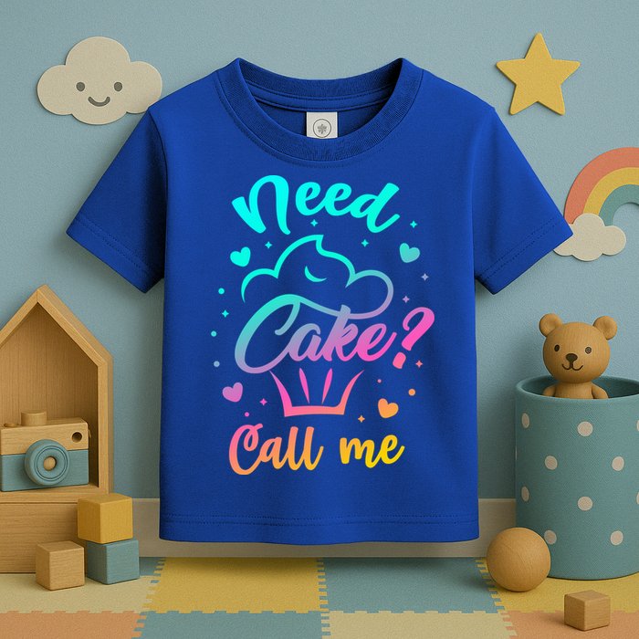 Need Cupcake? Call Me Funny Cupcake Maker Baking Chef Meaningful Gift Toddler T-Shirt
