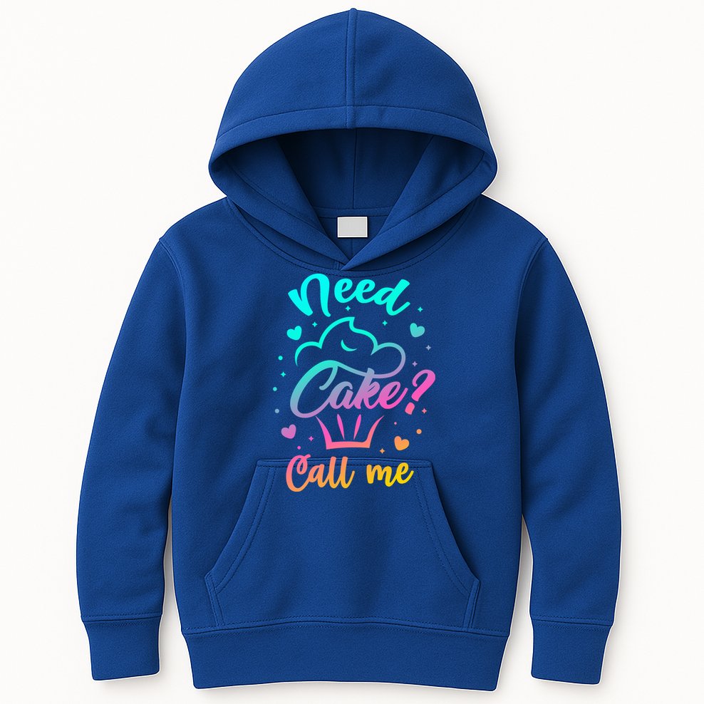 Need Cupcake? Call Me Funny Cupcake Maker Baking Chef Meaningful Gift Kids Hoodie