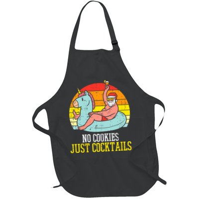 No Cookies Cocktails Santa Summer Christmas In July Xmas Apron