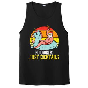 No Cookies Cocktails Santa Summer Christmas In July Xmas PosiCharge Competitor Tank