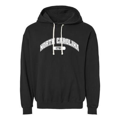 North Carolina Collegiate Style 1789 Garment-Dyed Fleece Hoodie