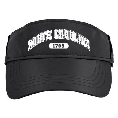 North Carolina Collegiate Style 1789 Adult Drive Performance Visor