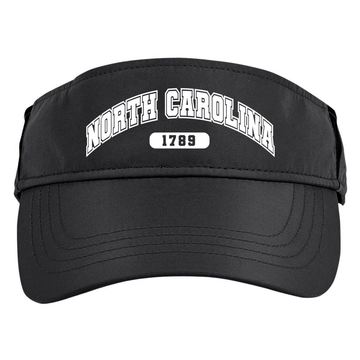North Carolina Collegiate Style 1789 Adult Drive Performance Visor