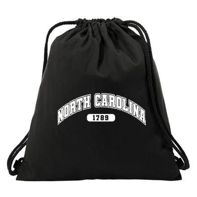 North Carolina Collegiate Style 1789 Drawstring Bag