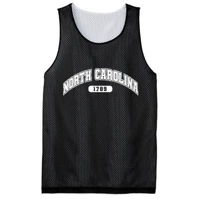 North Carolina Collegiate Style 1789 Mesh Reversible Basketball Jersey Tank